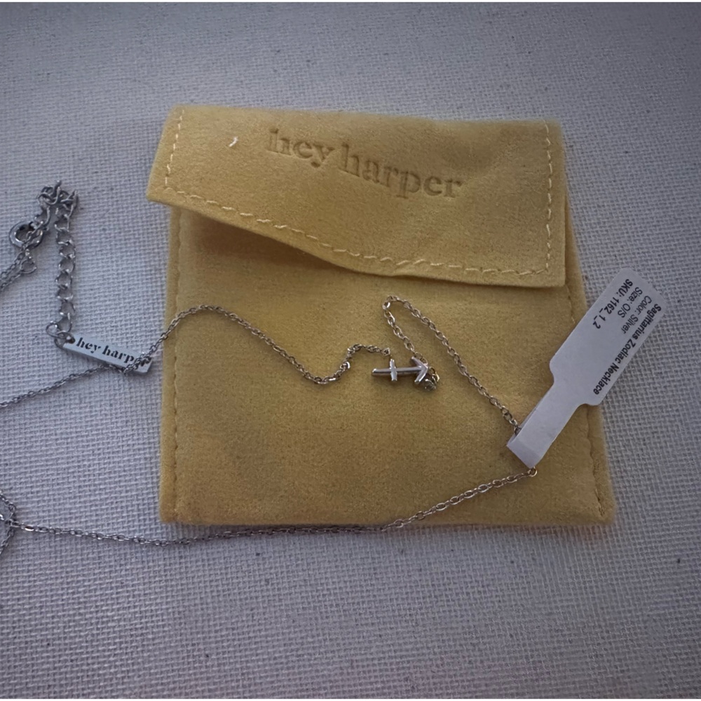 Sagittarius zodiac necklace
